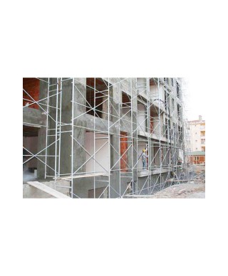 H Tipi Cephe İskele Sistemi | Hafif ve Ekonomik Cephe İskelesi – İnkama